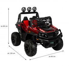 Дитячий електромобіль Caretero (Toyz) Timus Red